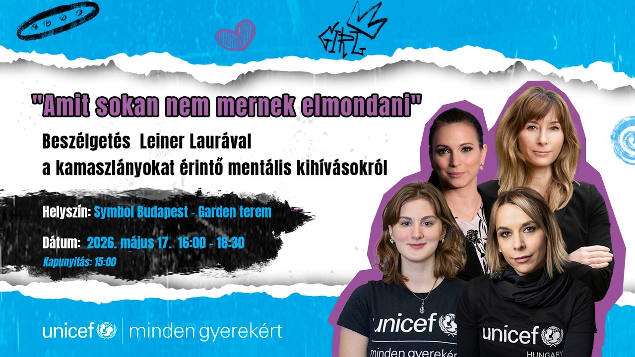Beszélgetés Leiner Laurával a kamaszlányokat érintő mentális kihívásokról