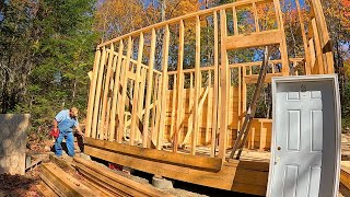Off Grid Cabin Build: Sheathing: Ep 5