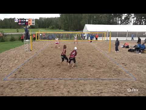 Mol.A/Sørum (NOR) vs. Samoilovs/Smedins (LAT) Pool Final 2020 European Championships