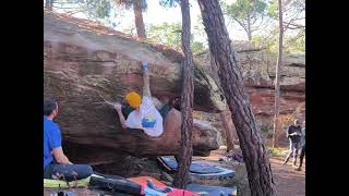 Video thumbnail of Boquerón baby, 6c+. Albarracín