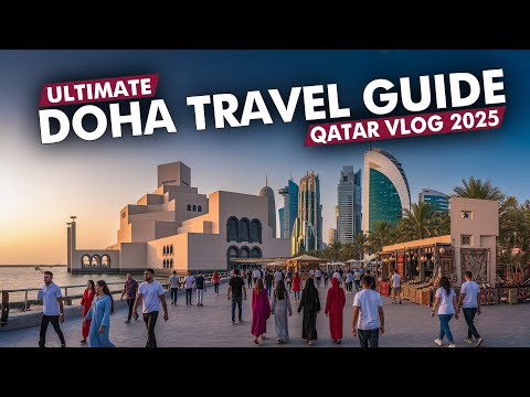 Doha Travel Guide 2025: BEST Things to Do & Itinerary (Qatar Vlog)