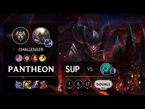 Pantheon Support vs Thresh - NA Challenger Patch 11.14