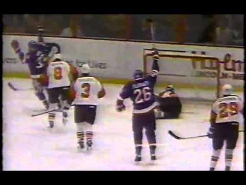 New York Islanders at Philadelphia Flyers, Penguins October 1992