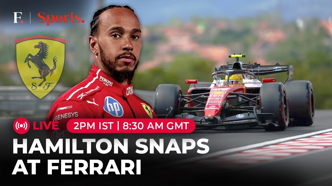 LIVE: Lewis Hamilton Slams Ferrari: What's Hurting The Former World Champion? | First Sports