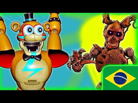 Animatronics from FNAF Security Breach and Their BIGGEST FEARS - Five Nights At Freddy's PT-BR
