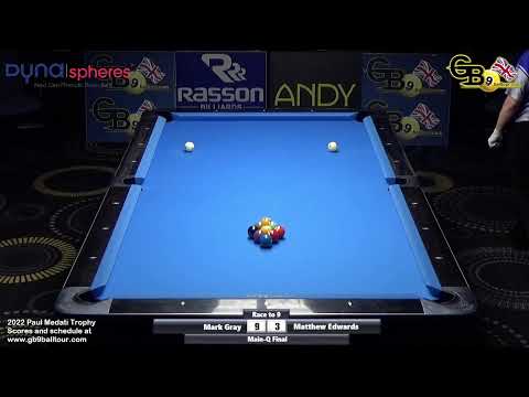 Main Event Quarter Final - Mark Gray vs Matthew Edwards