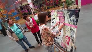 Live-Painting @ Hoftexplosion 2017
