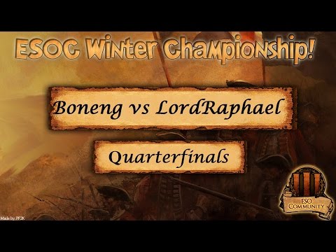 ESOC Winter Tourney - Quarterfinals: Boneng vs LordRaphael