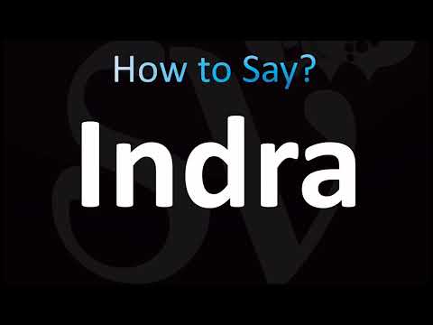 How to Pronounce Indra (CORRECTLY!)