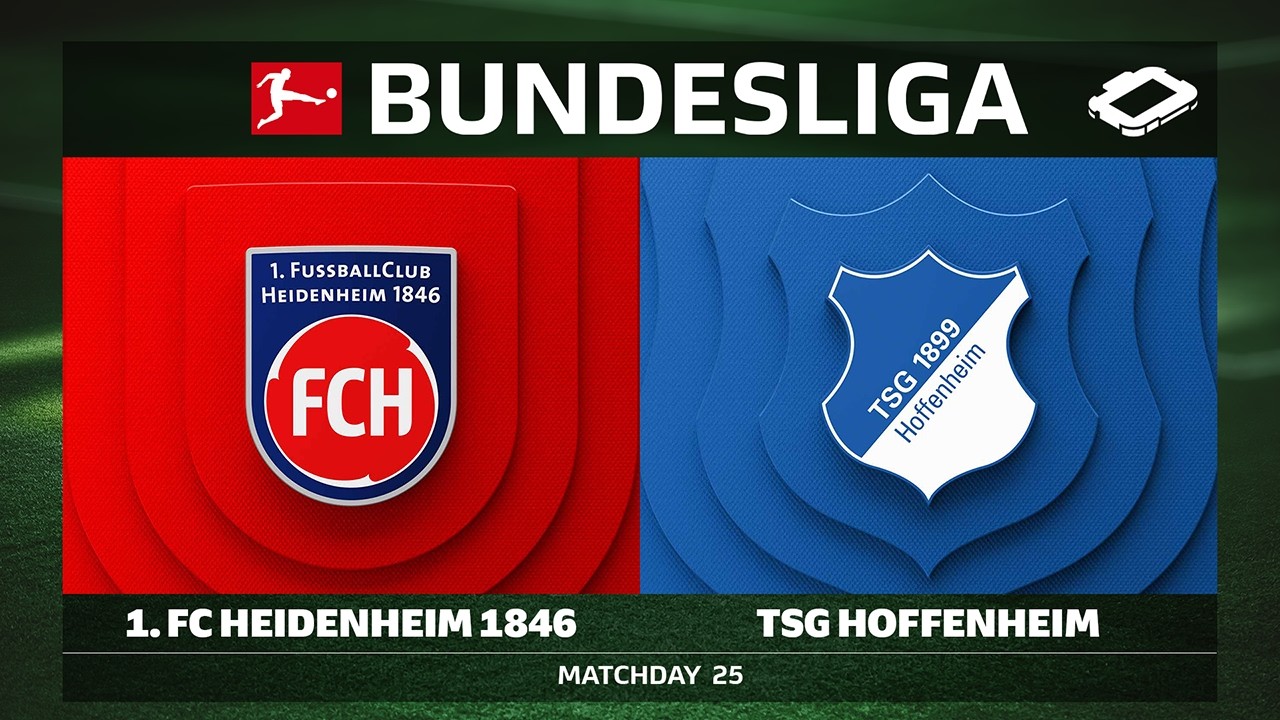 1. FC Heidenheim 1846 vs. TSG Hoffenheim | Matchday 25 - Bundesliga 2025/26