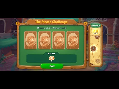 Fishdom Gameplay - The  Pirate Challenge