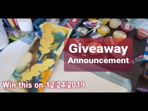 Giveaway Announcement and some Bloom Pours | SheleeArt Bloom Technique