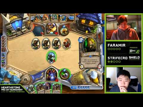 Faramir vs Strifecro | Group Stage | NVIDIA Hearthstone Pro-Am Tournament