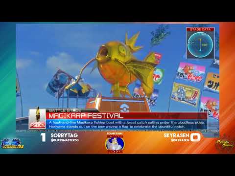 SorryTag (Aegislash) vs SkyRasen (Machamp) - Pokken at LWG - 2/13/18