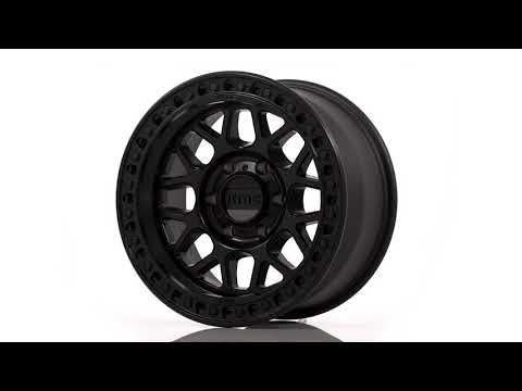 KMC WHEELS - KM549 GRS - SATIN BLACK