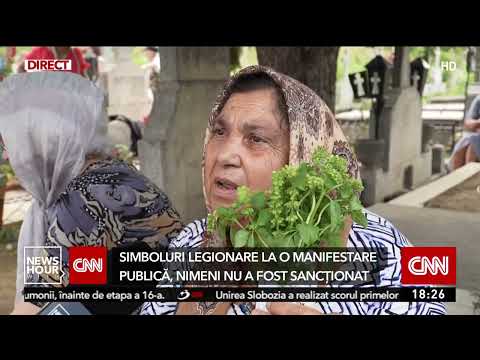 Simboluri legionare la o manifestare publică, nimeni nu a fost sancționat