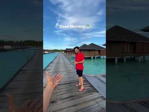 Morning in Maldives 🇲🇻 🌴