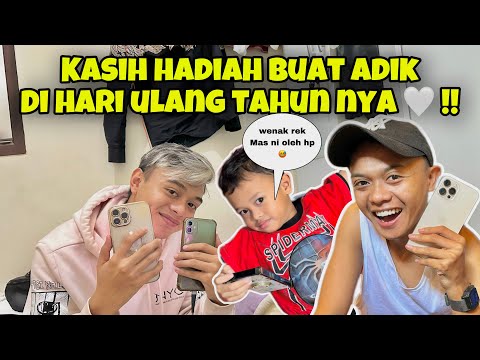 KASIH HADIAH ISTIMEWA DI ULANG TAHUN ADIK !! (Madhon alias nono)