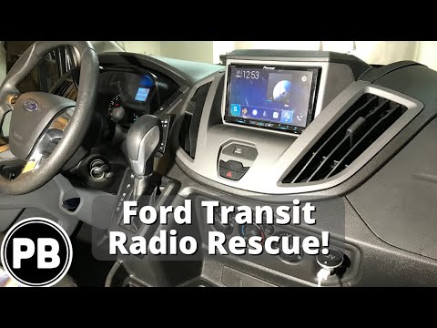 Ford Transit Radio Install Rescue