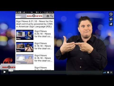 Get the Sign1News app now!  (ASL)