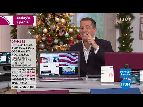 HSN | HP Electronic Gifts 11.04.2018 - 03 AM