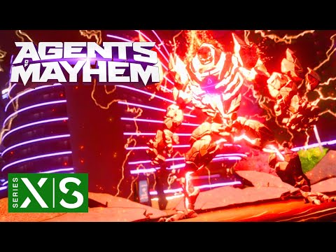 Agents of Mayhem Gameplay Xbox Series X 4k 60FPS