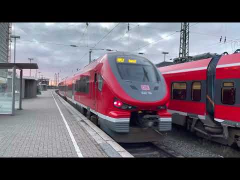 Abfahrt PESA LINK Triebwagen der DB auf der Linie RB52 in Dortmund Hbf