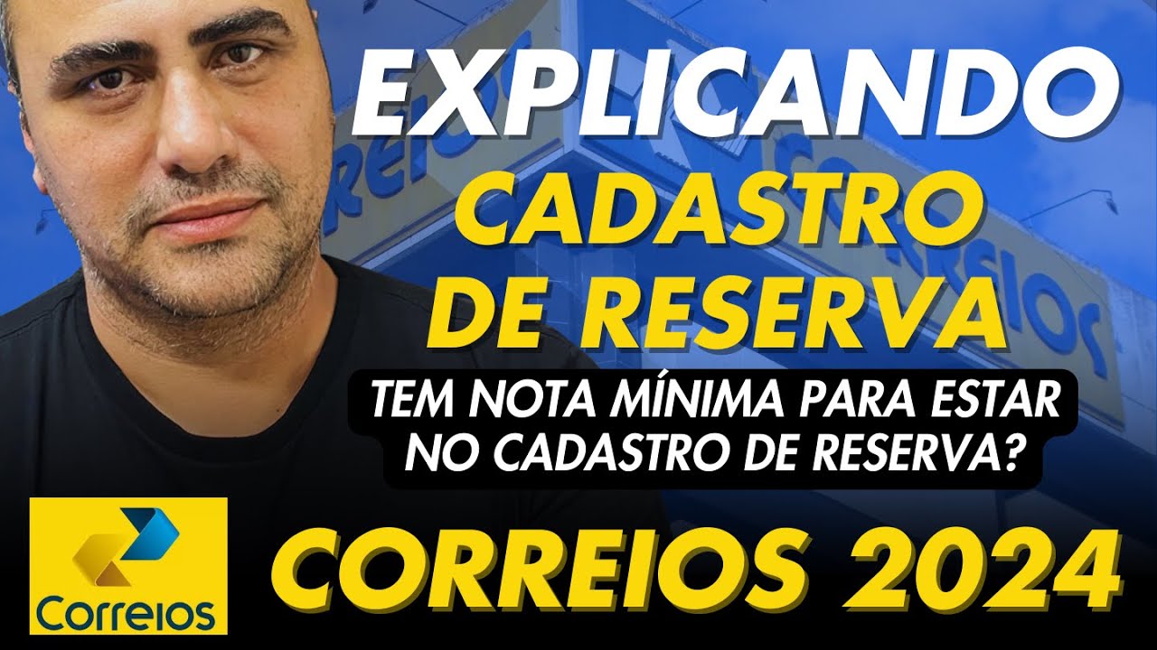 O que é Cadastro de Reserva e quanto pontos preciso fazer para ficar dentro!