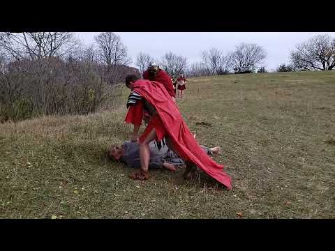 Roman Soldiers drag Zombie 🧟‍♀️ Behind the scenes | Romans vs Zombies