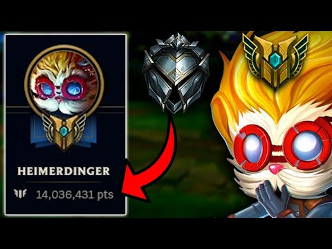 I spectated a 14,000,000 MASTERY POINTS Silver Heimerdinger and this is how he plays