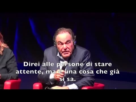 Festa del Cinema di Roma, Oliver Stone su Donald Trump e Hillary Clinton