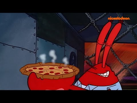 DIE ERSTE KROSSE KRABBE PIZZA.. Spongebob Schwammkopf