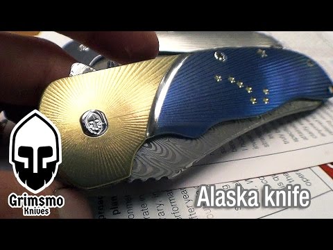 KMT 115 - Alaska Knife engraving
