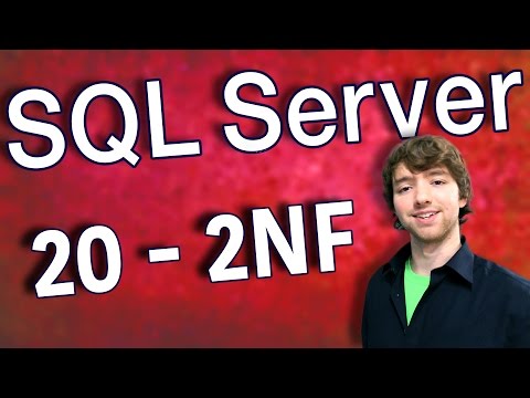SQL Server 20 2NF