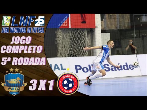 JOGO COMPLETO Pato 3x1 Joaçaba | 5ª Rodada | LNF 2020 (09/09/2020)