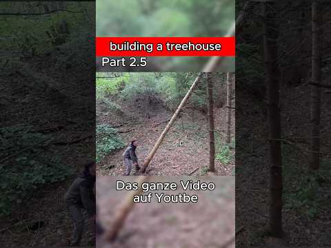 Wir bauen unser Baumhaus weiter Part: 2.4 | #outdoor #foryou #baumhaus #deutsch