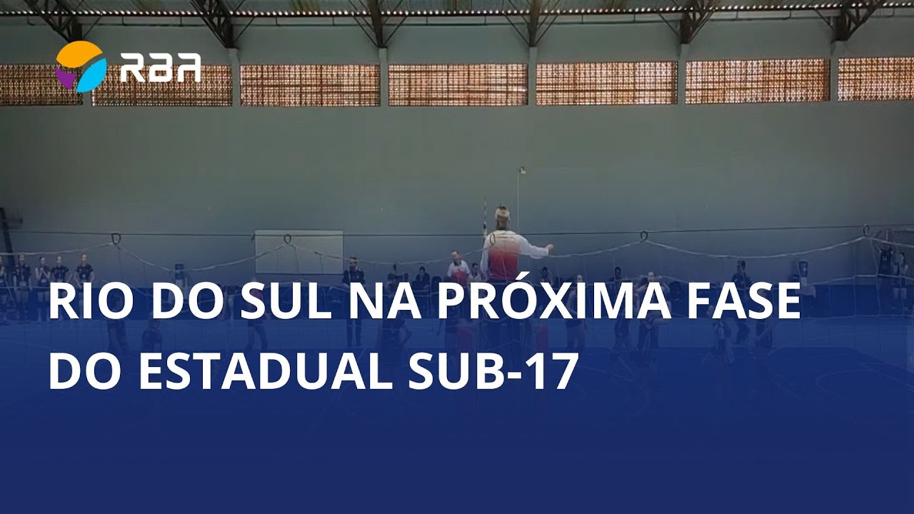 Equipe feminina de vôlei de Rio do Sul garante vaga na próxima fase do Estadual Sub-17