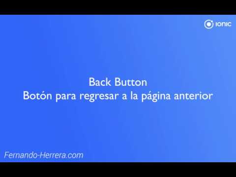 01::04- Back Button - Botón para regresar a la página anterior