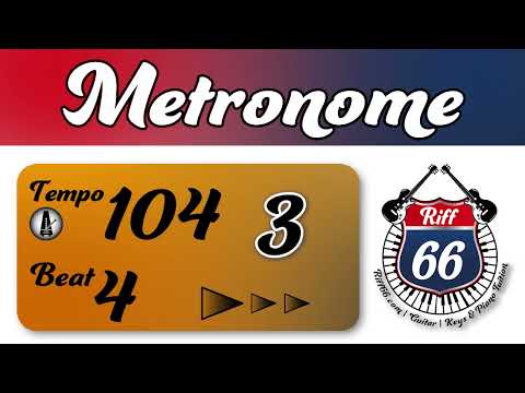 104 BPM | 1 Minute Metronome | Music Practice Metronomes