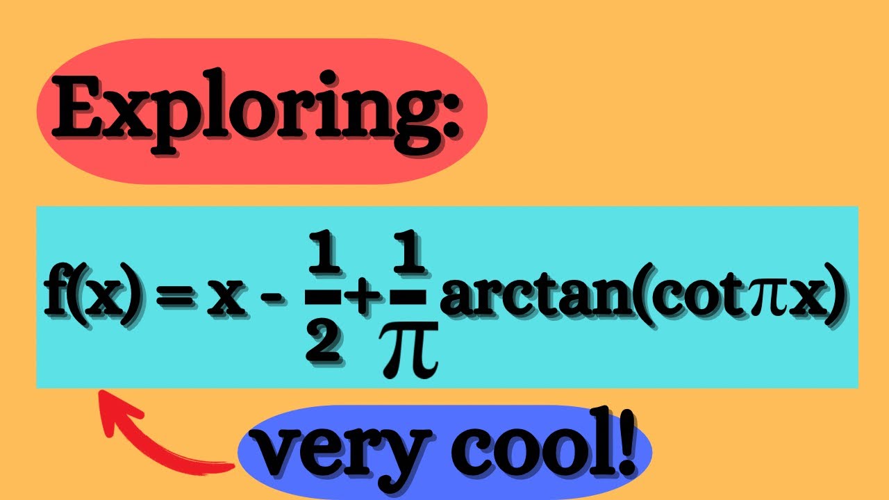 Exploring a strange function…