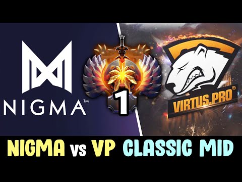 NIGMA vs VP classic mid — MIRACLE vs TOP-1 Rank NOONE