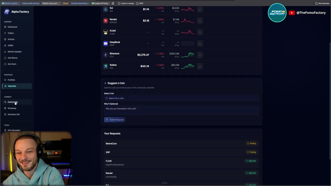 Founder walkthrough preview