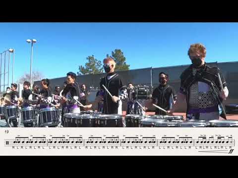 POW Percussion 2022 Wii Flams (Snare Transcription) (Sheets in Desc.)