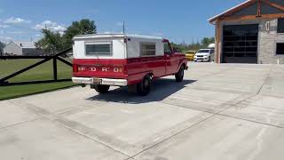 1965 Ford F100 Pulling In