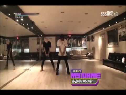 MYNAME Seyong, Insoo, JunQ dancing - MTV Diary