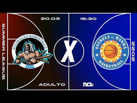 C.A.A CONDORS X ESTRELA DA MANHÃ - NCB ADULTO SUMMER LEAGUE 2022.1