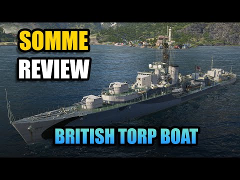 Unlimited Torpedo Reloads?! Somme Review | WoWS Legends