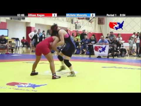 WM 63 KG - Allison Ragan (NYAC) vs. Michele Muscato