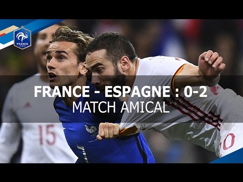 France - Espagne 2017 : 0-2