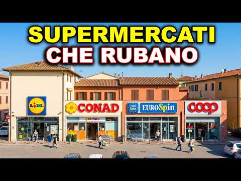 5 Supermercati Italiani che ti Stanno Derubando (compra da queste 3)